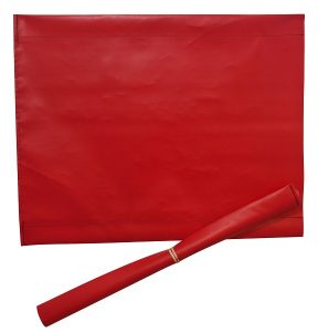 Flag, Red Polyvinyl, 28" x 22"