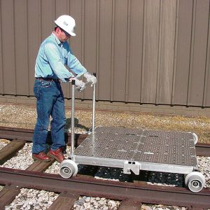 Tool and Supply Cart, Aluminum Body, 8" Aluminum Wheels 5,000 lb Cap.
